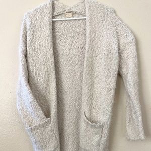 Women's S Off-White Cardigan